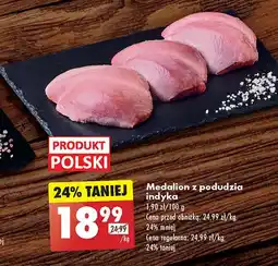 Biedronka Medaliony z podudzia indyka oferta