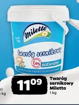 Netto Twaróg Miletto oferta