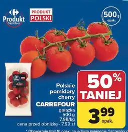 Carrefour Pomidory cherry gałązka Carrefour Targ Świeżości oferta