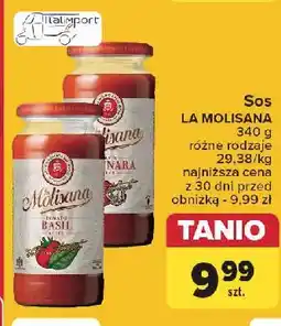 Carrefour Sos marinara La Molisana oferta