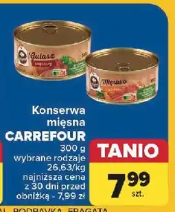 Carrefour Mięsiwo z golonką Carrefour oferta
