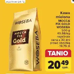 Carrefour Kawa Woseba Mocca Fix Gold oferta