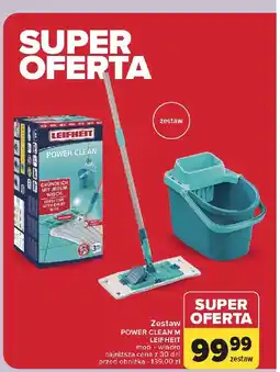 Carrefour Zestaw power clean Leifheit oferta