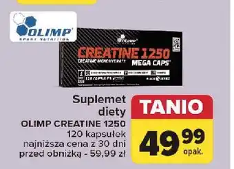 Carrefour Creatine mega caps Olimp Sport Nutrition oferta