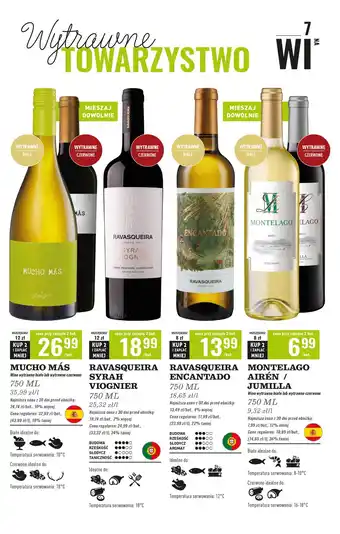 Biedronka Wino Mucho Mas oferta