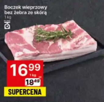 Delikatesy Centrum Boczek wieprzowy bez żebra ze skórą oferta