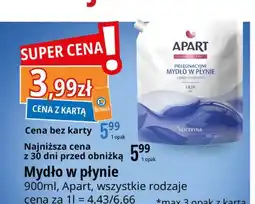 E.Leclerc Mydło w płynie lilia zapas Apart Floral Care oferta