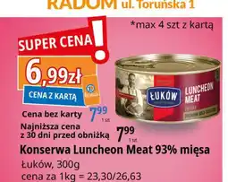 E.Leclerc Luncheon meat extra Łuków oferta