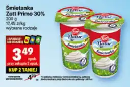 Delikatesy Centrum Śmietanka Zott Primo 30% oferta