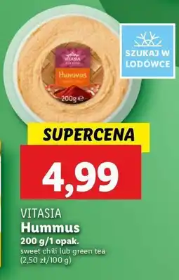 Lidl Hummus sweet chili Vitasia oferta