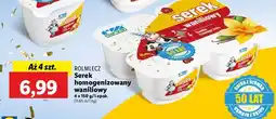 Lidl Serek wanilia Rolmlecz oferta