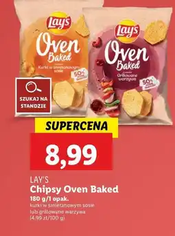 Lidl Chipsy kurki w delikatnym sosie Lay's oven baked (prosto z pieca) Frito lay lay's oferta