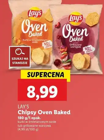 Lidl Chipsy kurki w delikatnym sosie Lay's oven baked (prosto z pieca) Frito lay lay's oferta