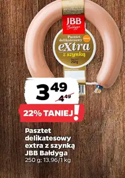 Netto Pasztet delikatesowy extra z szynką JBB oferta