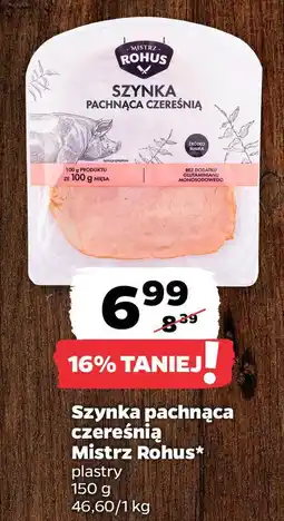 Netto Szynka pachnąca czereśnią Mistrz Rohus oferta