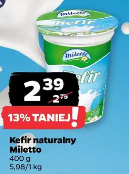 Netto Kefir naturalny Miletto oferta