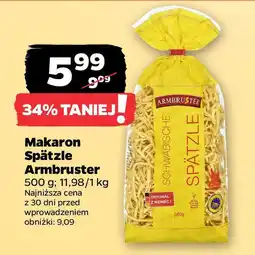 Netto Makaron Spätzle Armbruster oferta