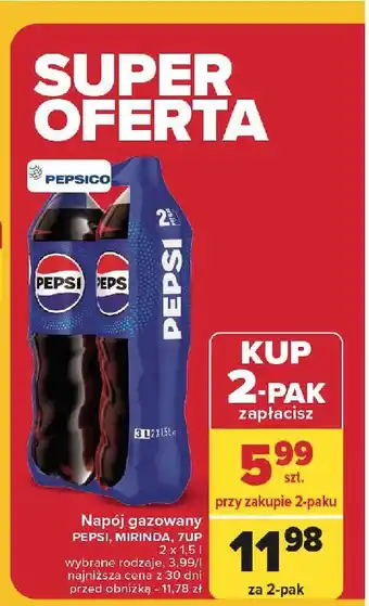 Carrefour Napój 7Up oferta