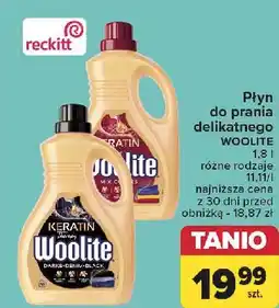 Płyn do prania dark Woolite Keratin