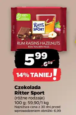 Netto Czekolada Ritter Sport oferta