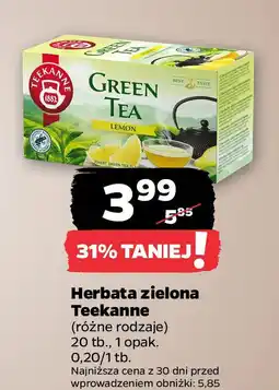 Netto Herbata zielona Teekanne oferta