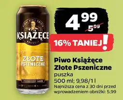 Netto Piwo Książęce Złote Pszeniczne oferta