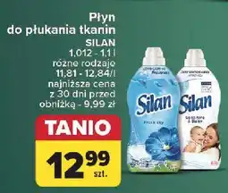 Carrefour Płyn do płukania Silan Sensitive oferta