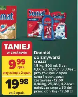 Carrefour Sól do zmywarek Somat Special Salt oferta