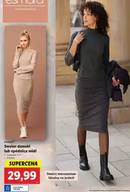 esmara Sweter damski lub spódnica midi