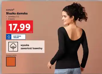 Lidl esmara Bluzka damska oferta