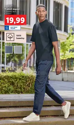 Lidl LIVERGY T-shirt męski oferta