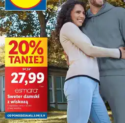 Lidl esmara Sweter damski z wiskozą oferta