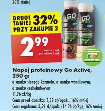 Biedronka Napój Go Active oferta