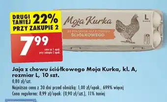 Biedronka Jajka Moja Kurka oferta