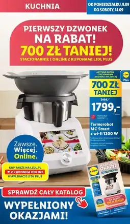 Lidl Robot gotujący 1200 w Monsieur Cuisine Smart oferta