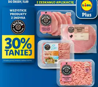 Lidl Sznycel z piersi indyka Rzeźnik Codzienna Dostawa oferta