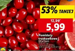 Lidl Pomidory truskawkowe oferta