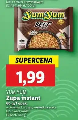 Lidl Zupa tajska z kurczaka Yumyum oferta
