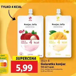 Lidl Galaretka liczi Jelly.b oferta