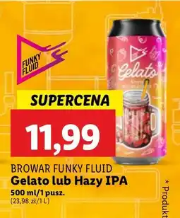 Lidl Piwo Funky Fluid Gelato Ice Cream Sour oferta