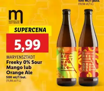 Lidl Piwo Freeky Sour Mango oferta