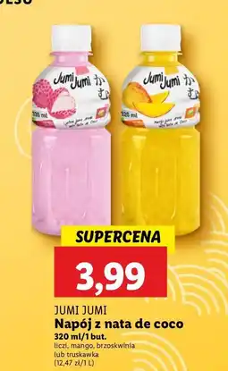 Lidl Napój brzoskwiniowy Jumi oferta
