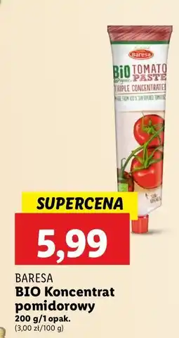 Lidl Koncentrat pomidorowy Baresa oferta
