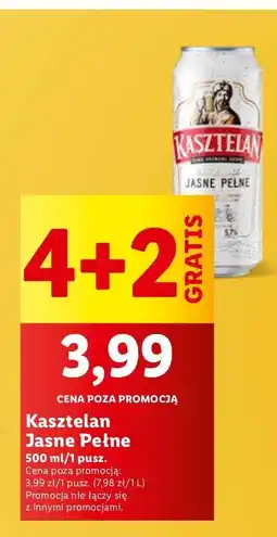 Lidl Piwo Kasztelan Jasne Pełne oferta