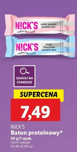 Lidl Baton triple chocolate N!Ck's oferta