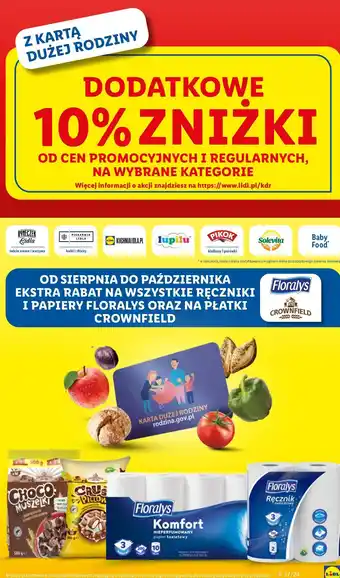 Lidl Płątki czekoladowe poduszki Crownfield oferta