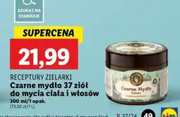 Ziołowe czarne mydło Receptury Zielarki