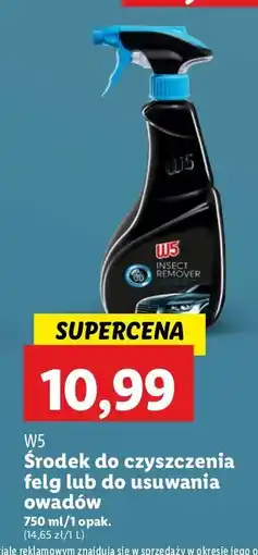 Lidl Środek do czyszczenia felg W5 oferta