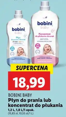 Płyn do prania ubranek dziecięcych Bobini Baby