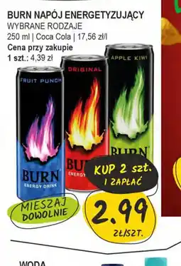 Słoneczko Napój energetyzujący BURN oferta